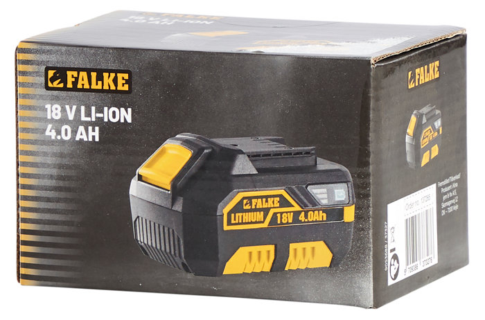 Falke 18 V Li-ion batteri 4,0 Ah